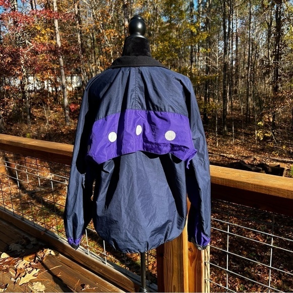 Rare Vintage 90’s Nike F.I.T. Full Zip Windbreaker Jacket 3M Dots Size Medium - Picture 15 of 16